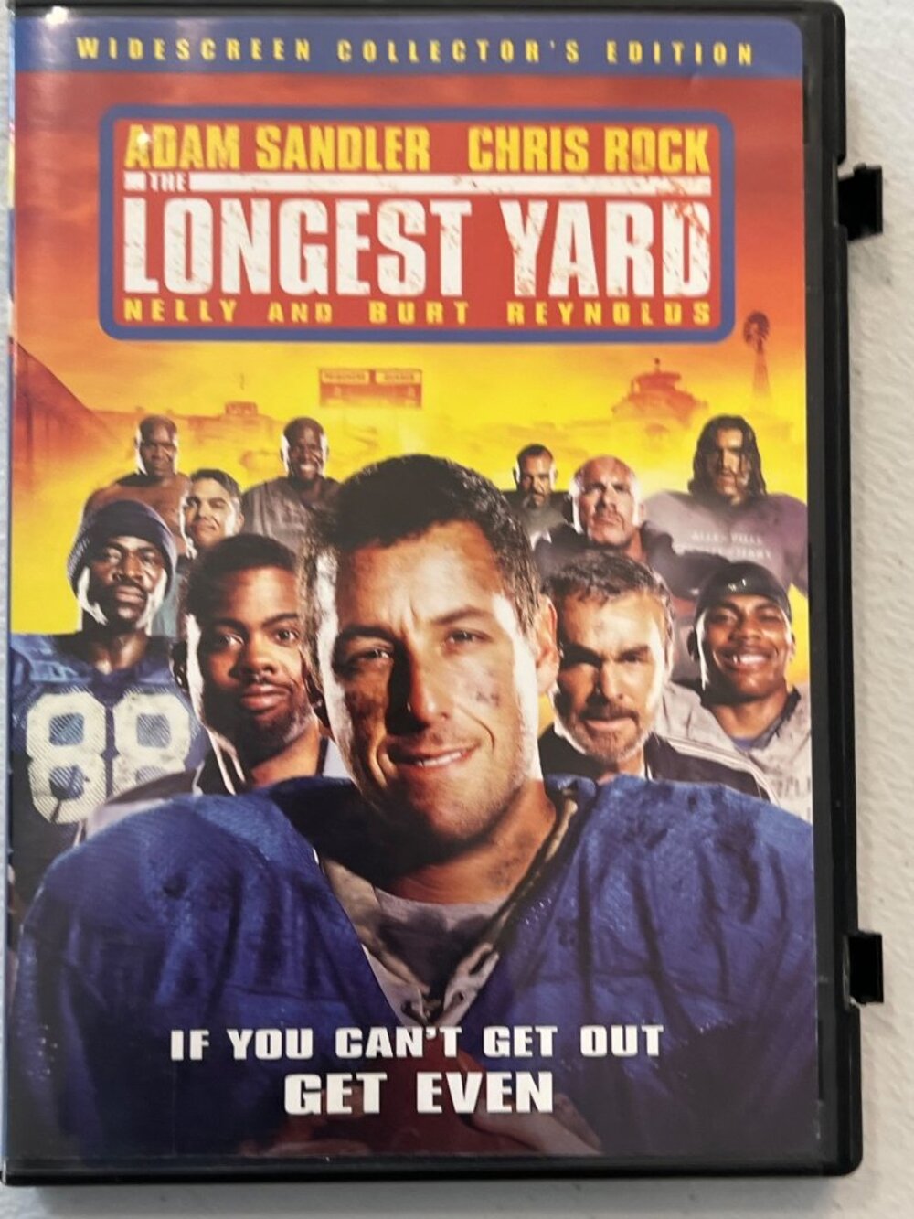 The Longest Yard 2005 DVD Widescreen Collectors Edition Adam Sandler Pre-Owned